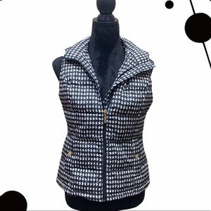 Charter Club Houndstooth Lucy Vest